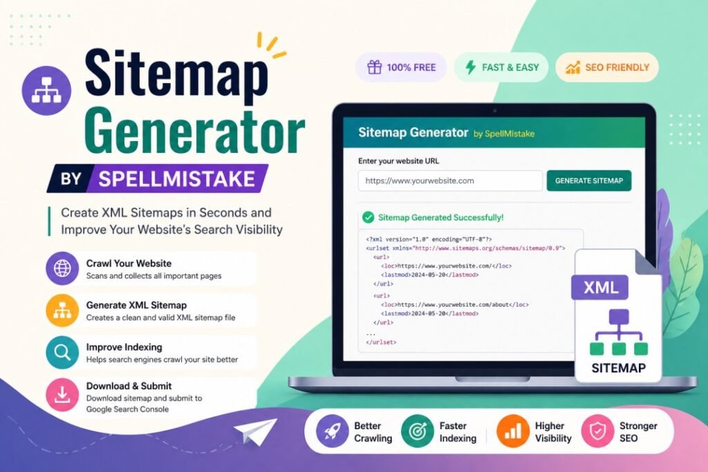 Sitemap Generator by SpellMistake