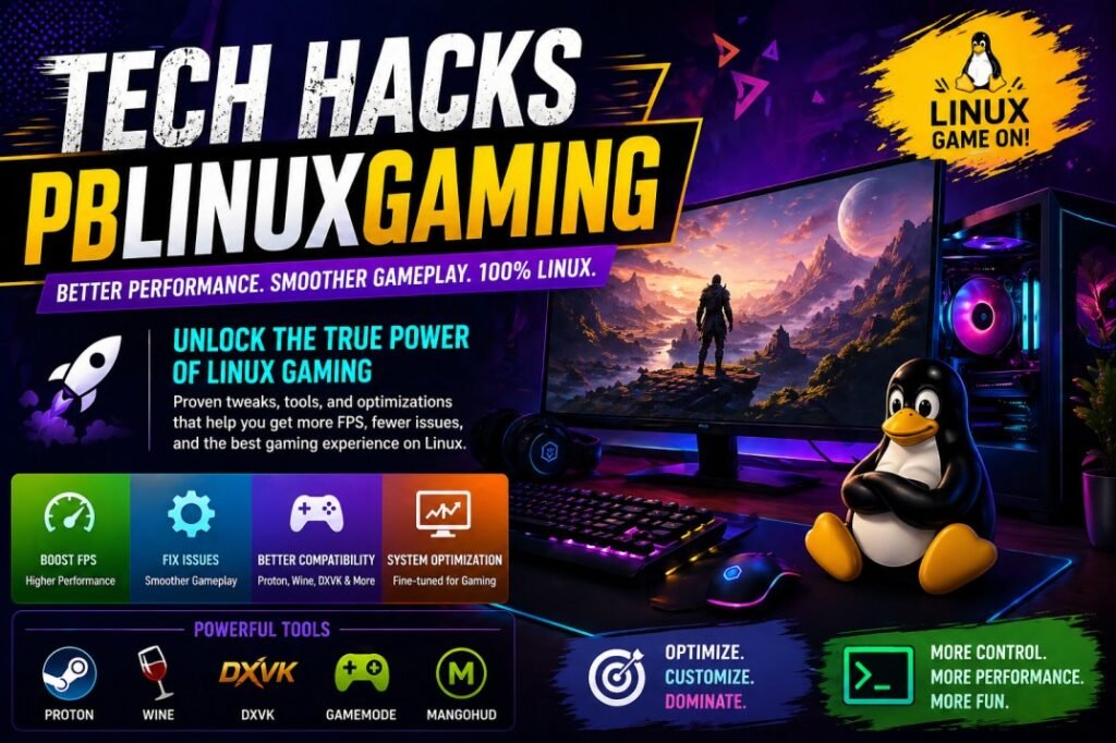 Tech Hacks PBLinuxGaming